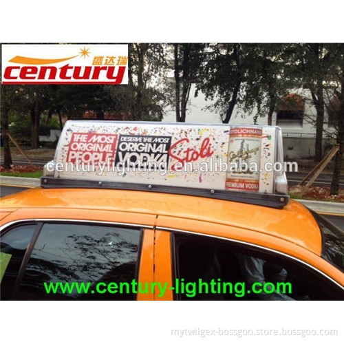 led taxi top light